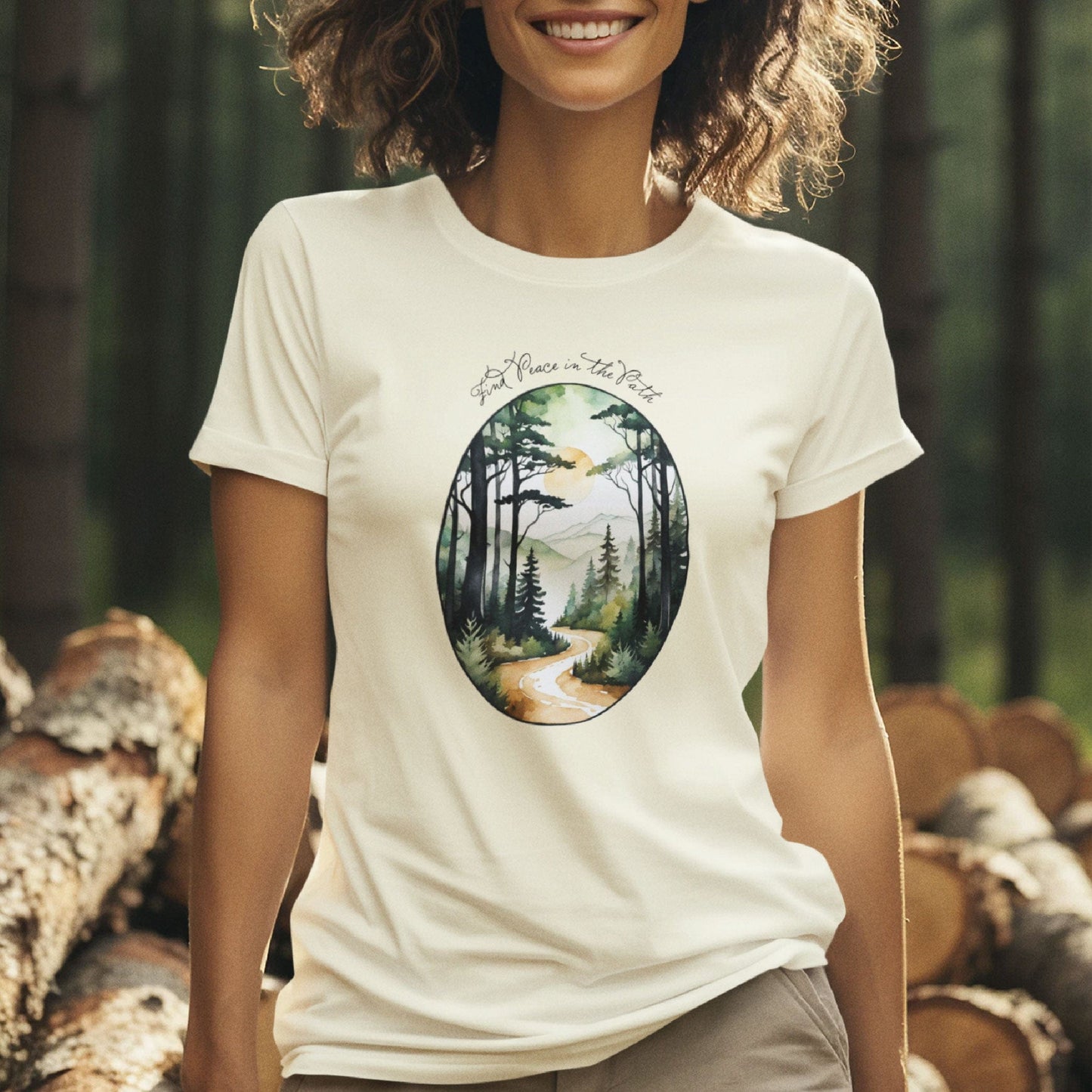 Find Peace in the Path Tee