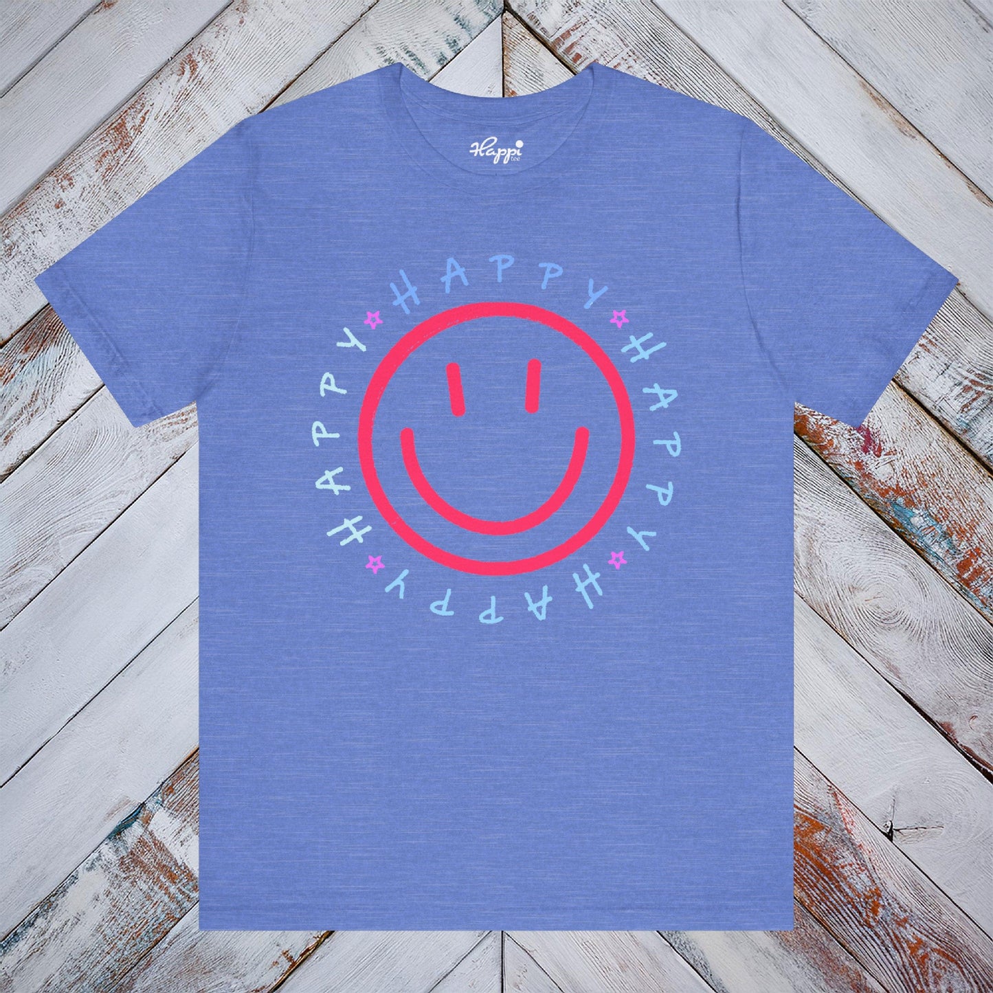 Endless Happy Loop Pink Tee