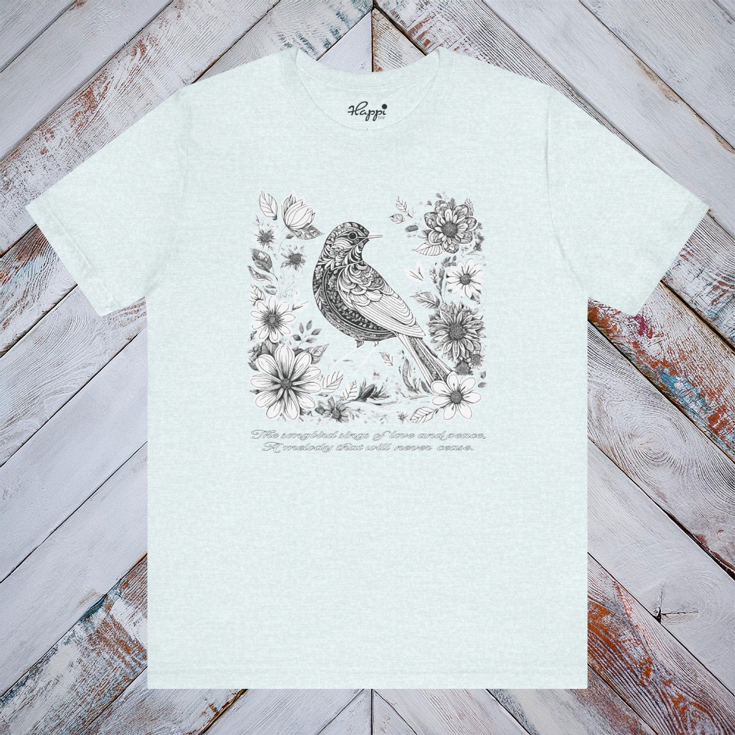 Birdsong and Blooms Tee