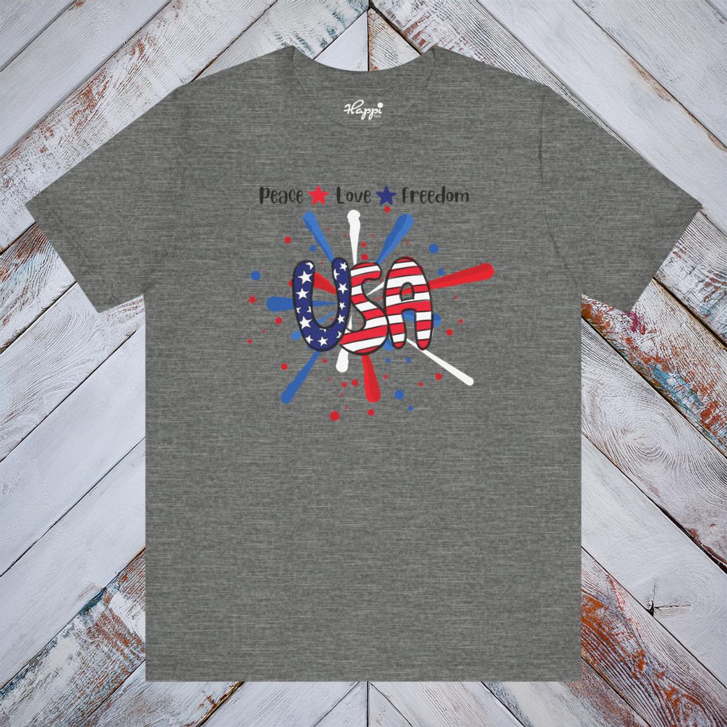 Peace + Love + Freedom Tee