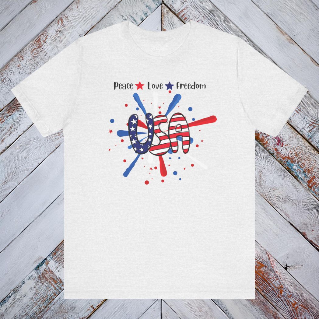 Peace + Love + Freedom Tee