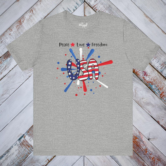 Peace + Love + Freedom Tee