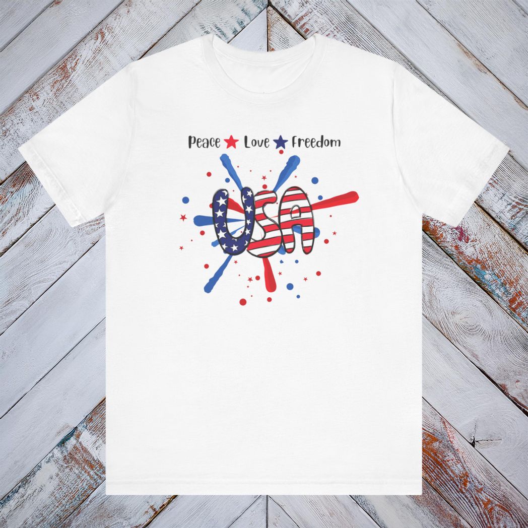 Peace + Love + Freedom Tee