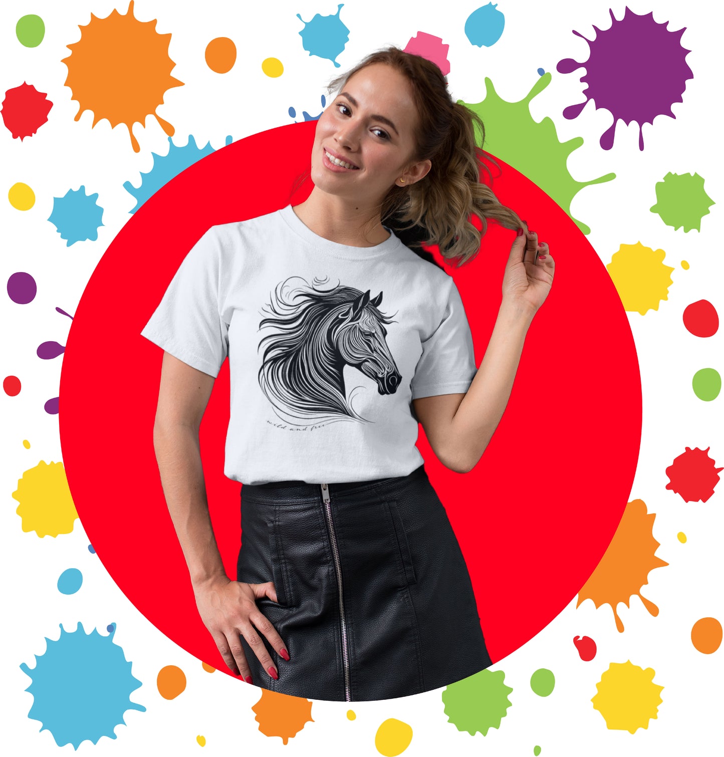 Wild and Free Tee