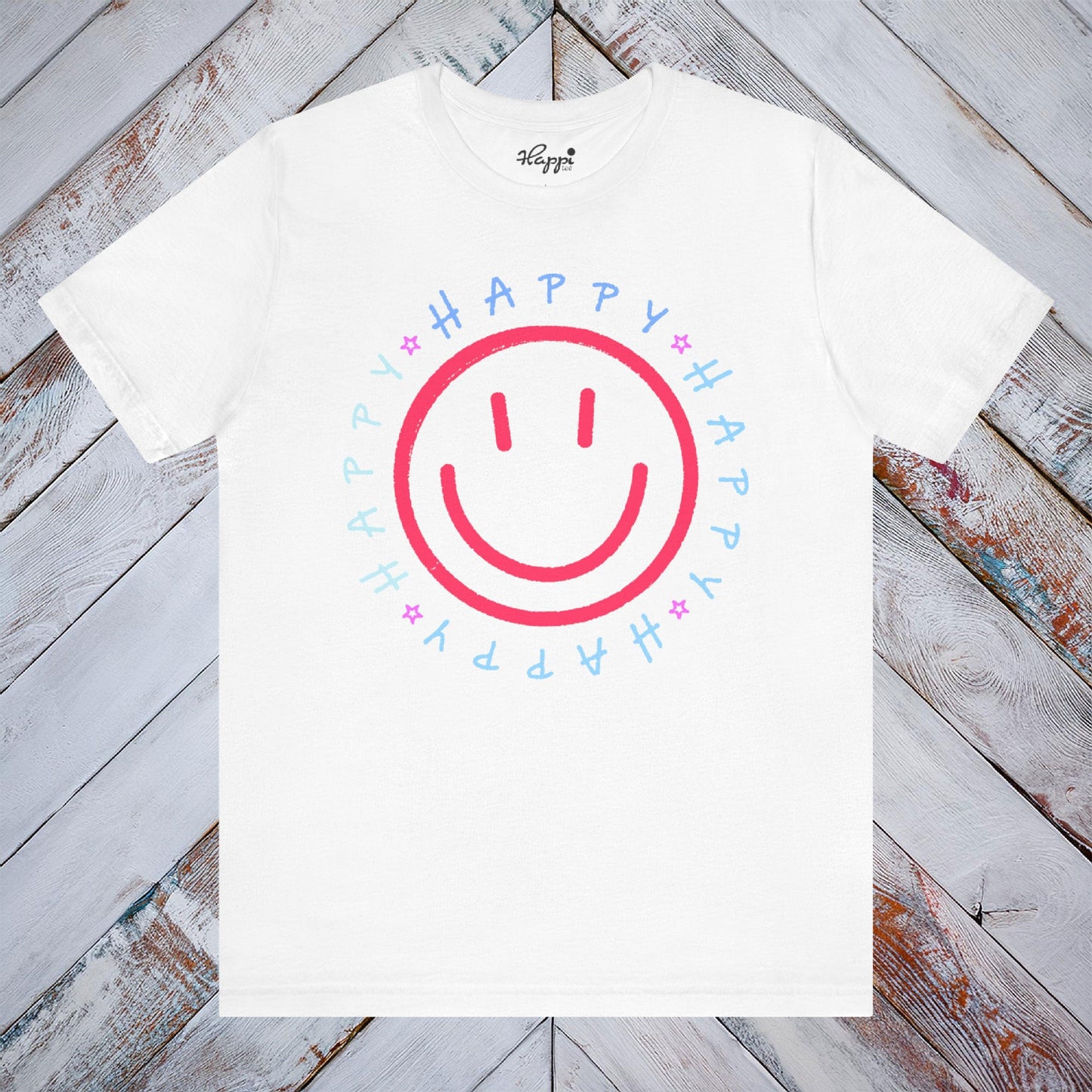 Endless Happy Loop Pink Tee