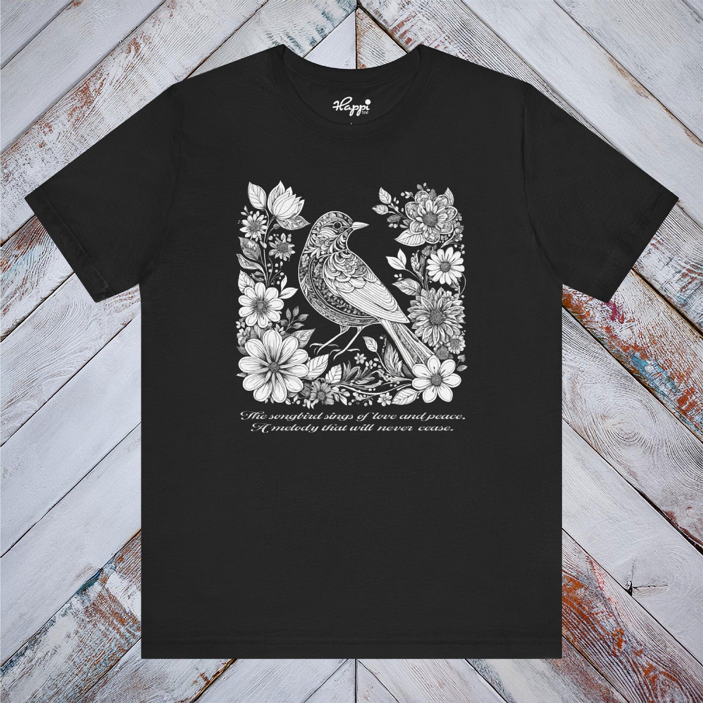 Birdsong and Blooms Tee