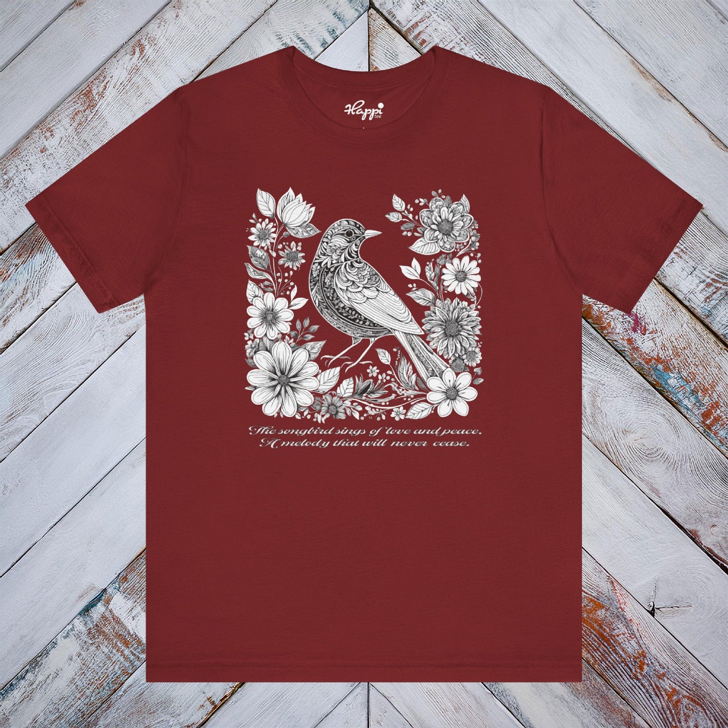 Birdsong and Blooms Tee