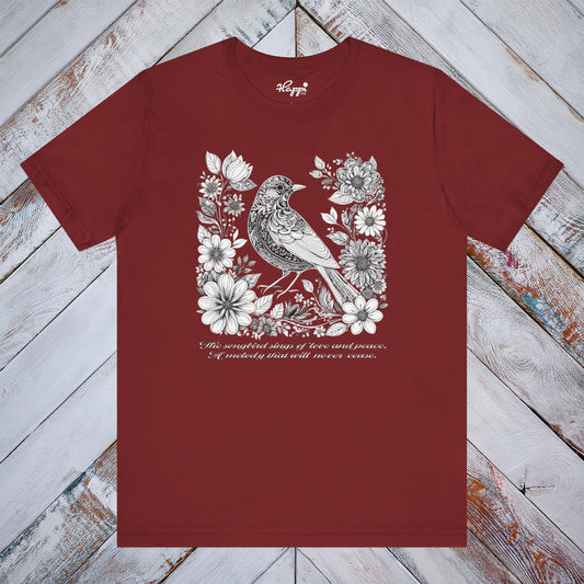 Birdsong and Blooms Tee