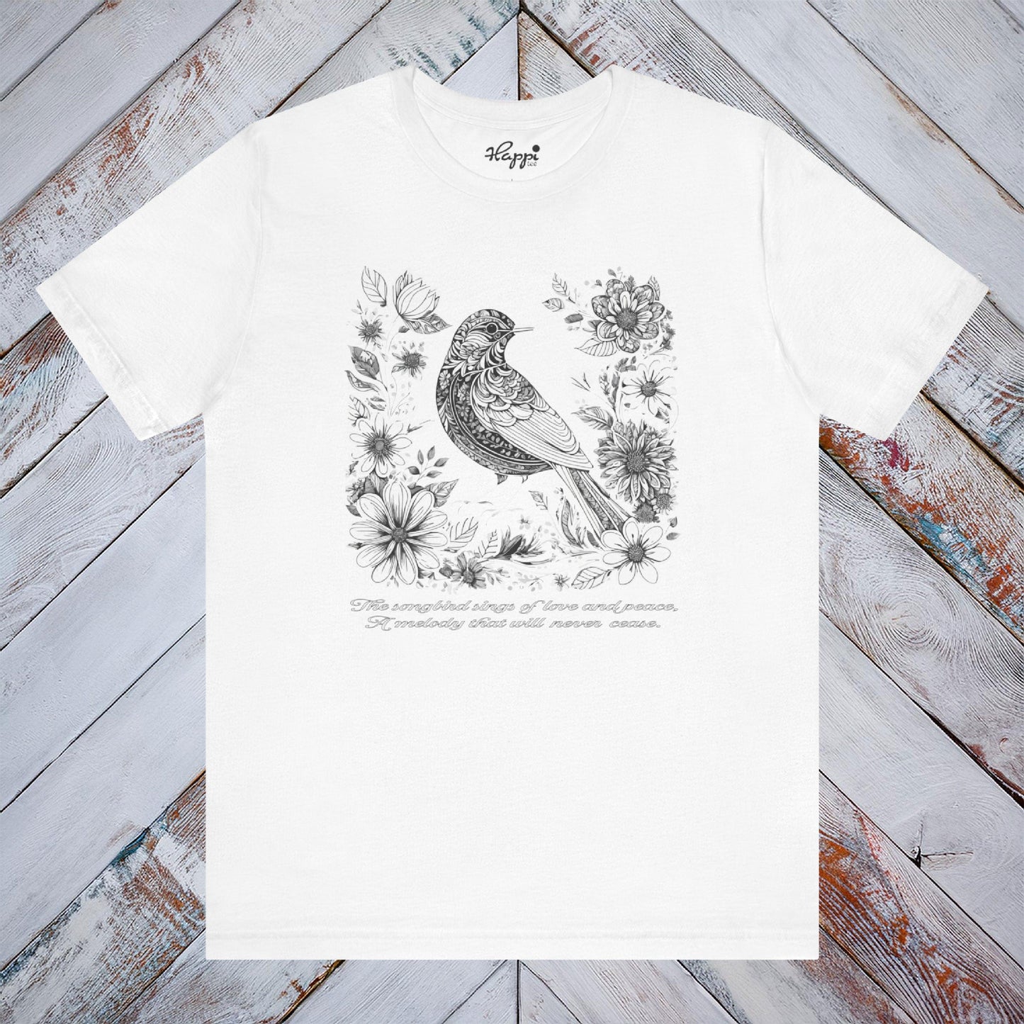 Birdsong and Blooms Tee