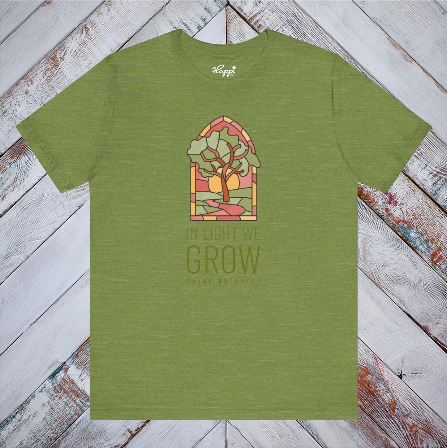 In Light We Grow Tee