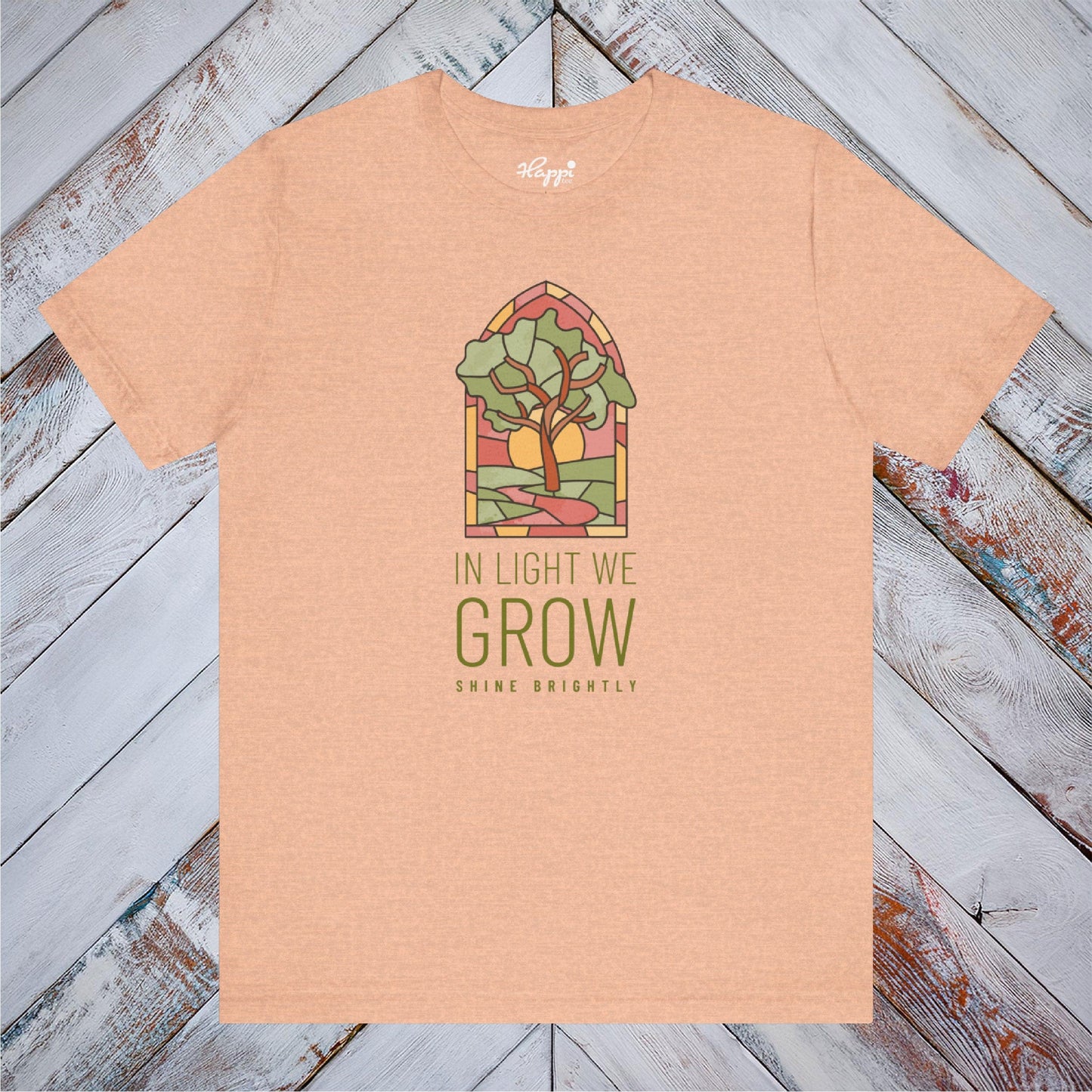 In Light We Grow Tee