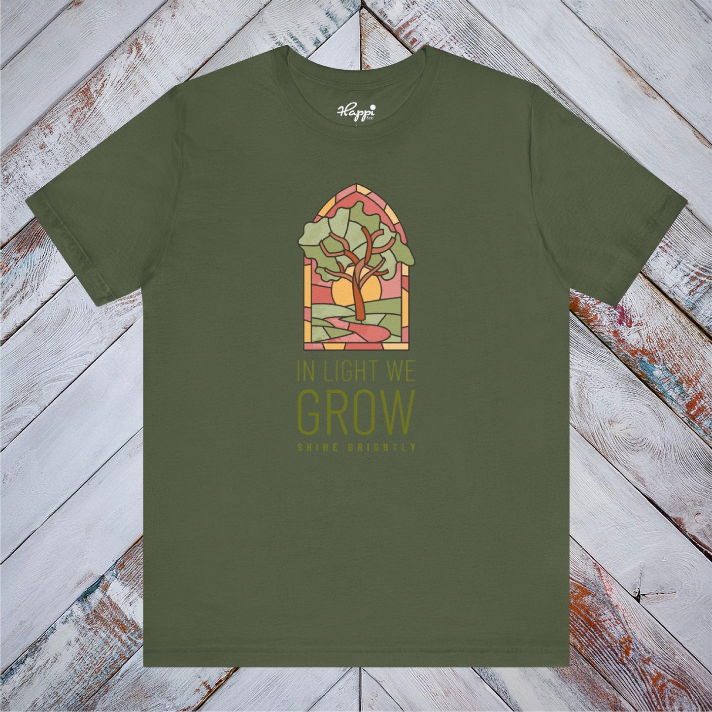 In Light We Grow Tee