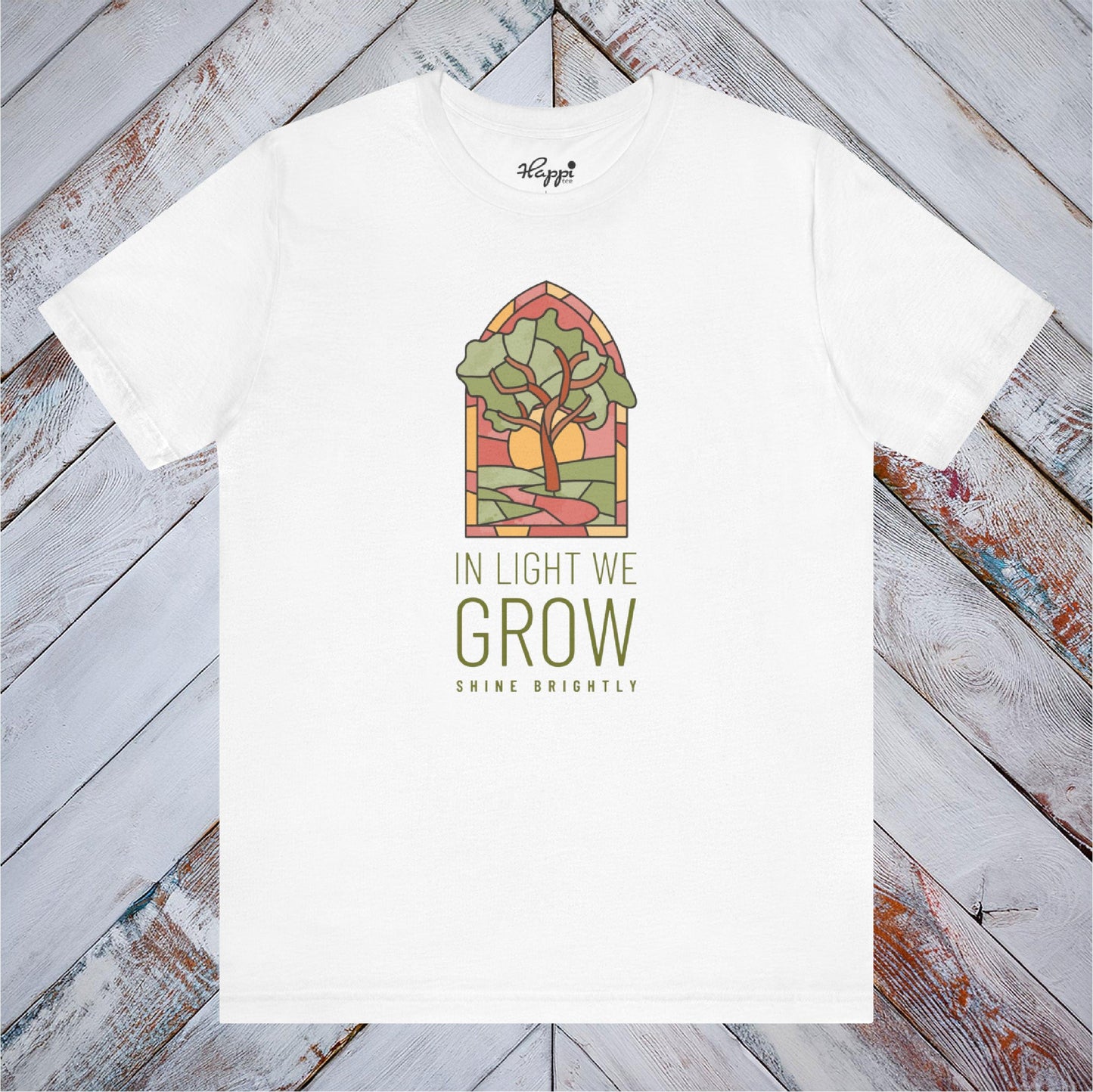 In Light We Grow Tee
