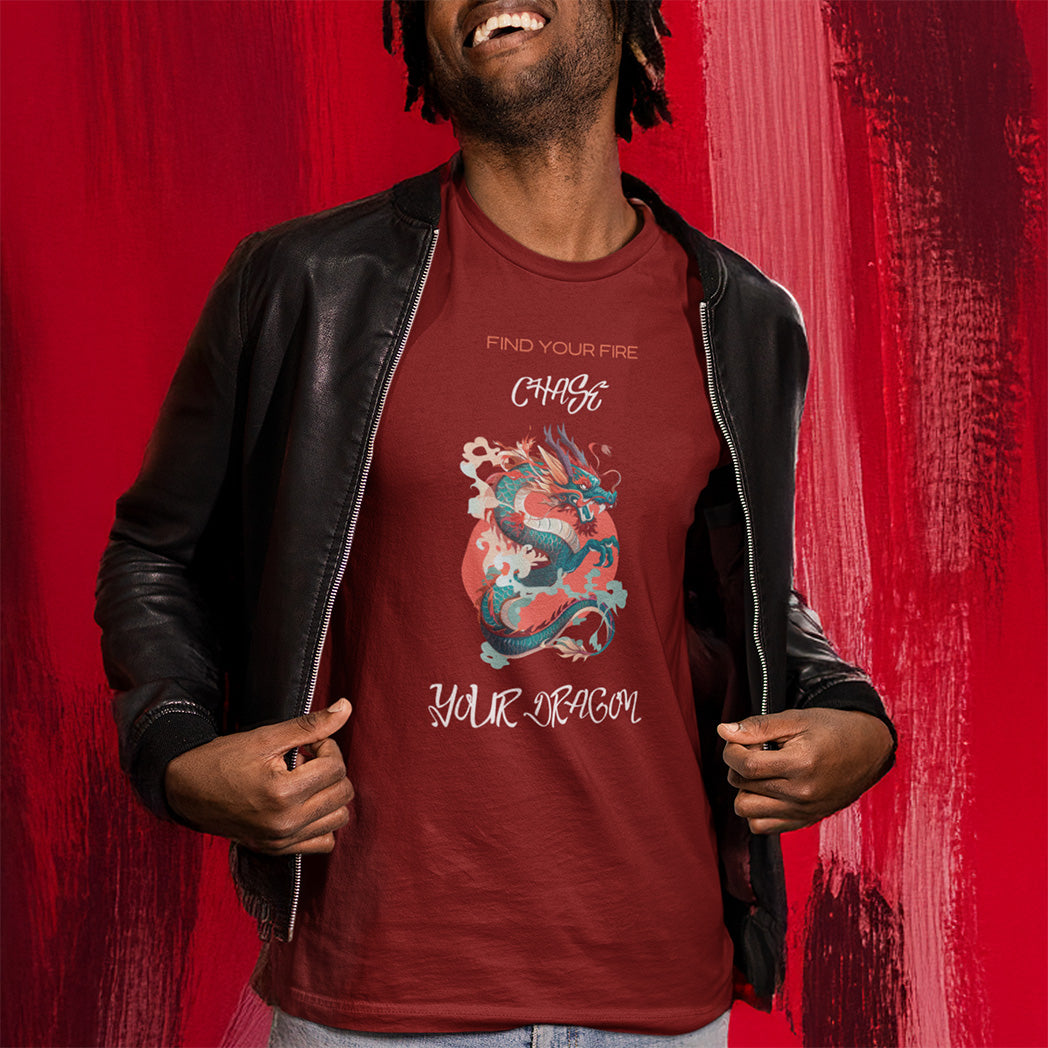 Find Your Fire, Chase Your Dragon Tee