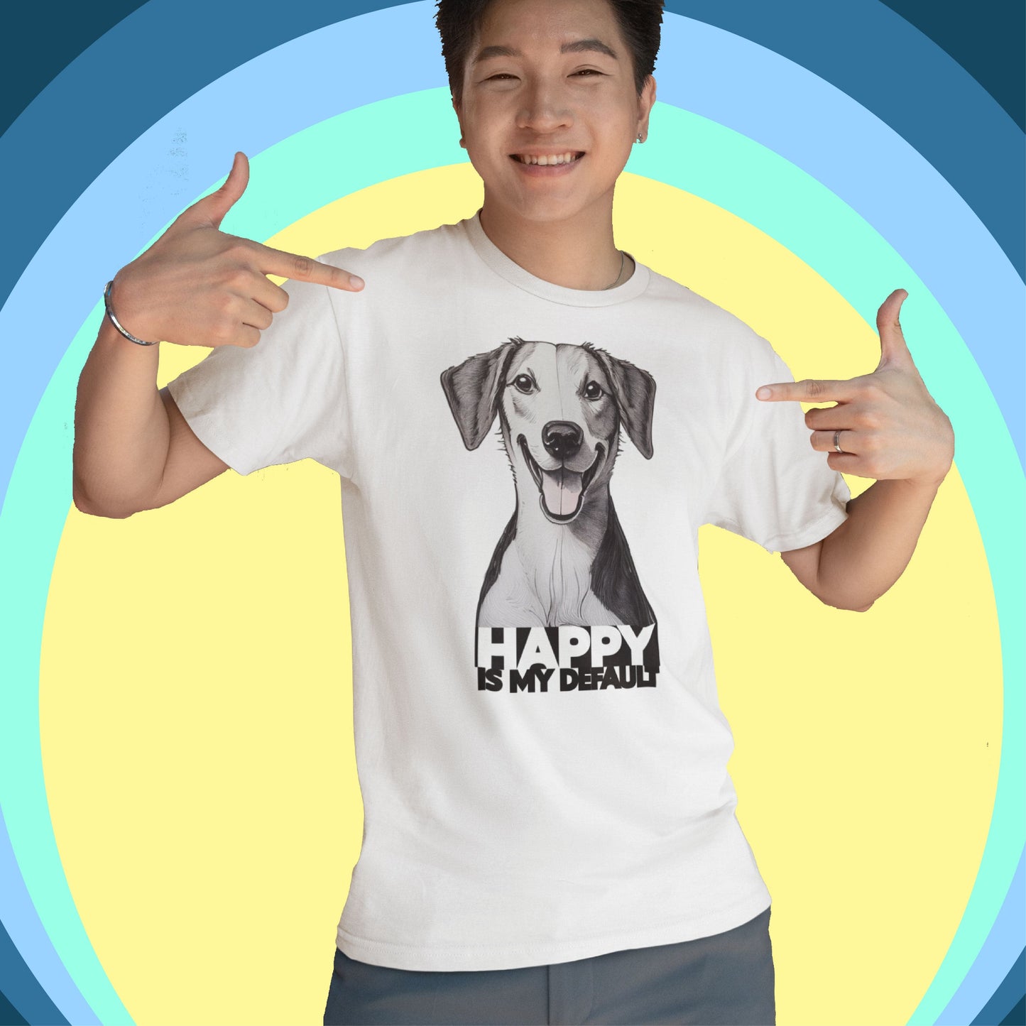 Happy is My Default Tee