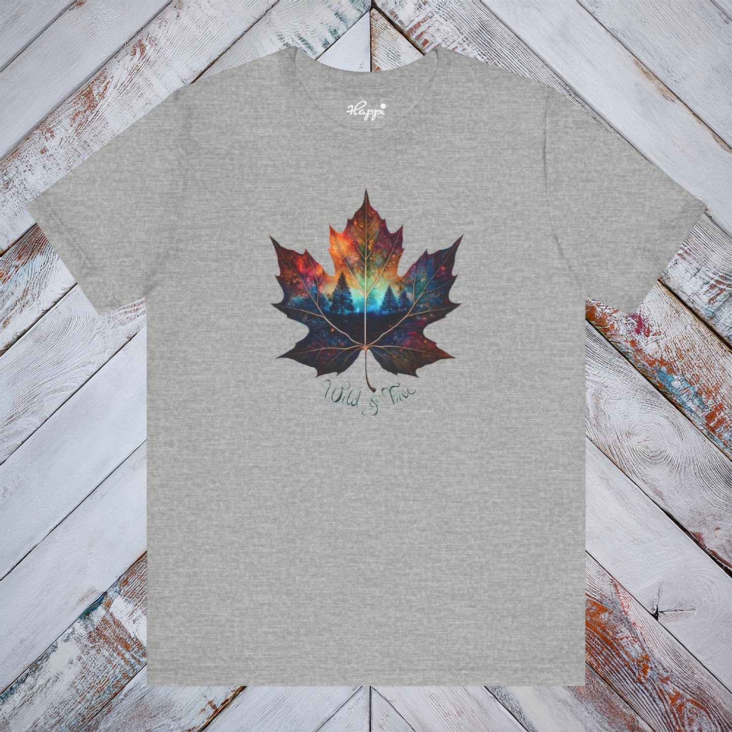 Wild and Free Maple Tee