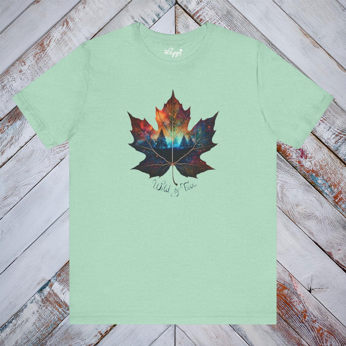 Wild and Free Maple Tee