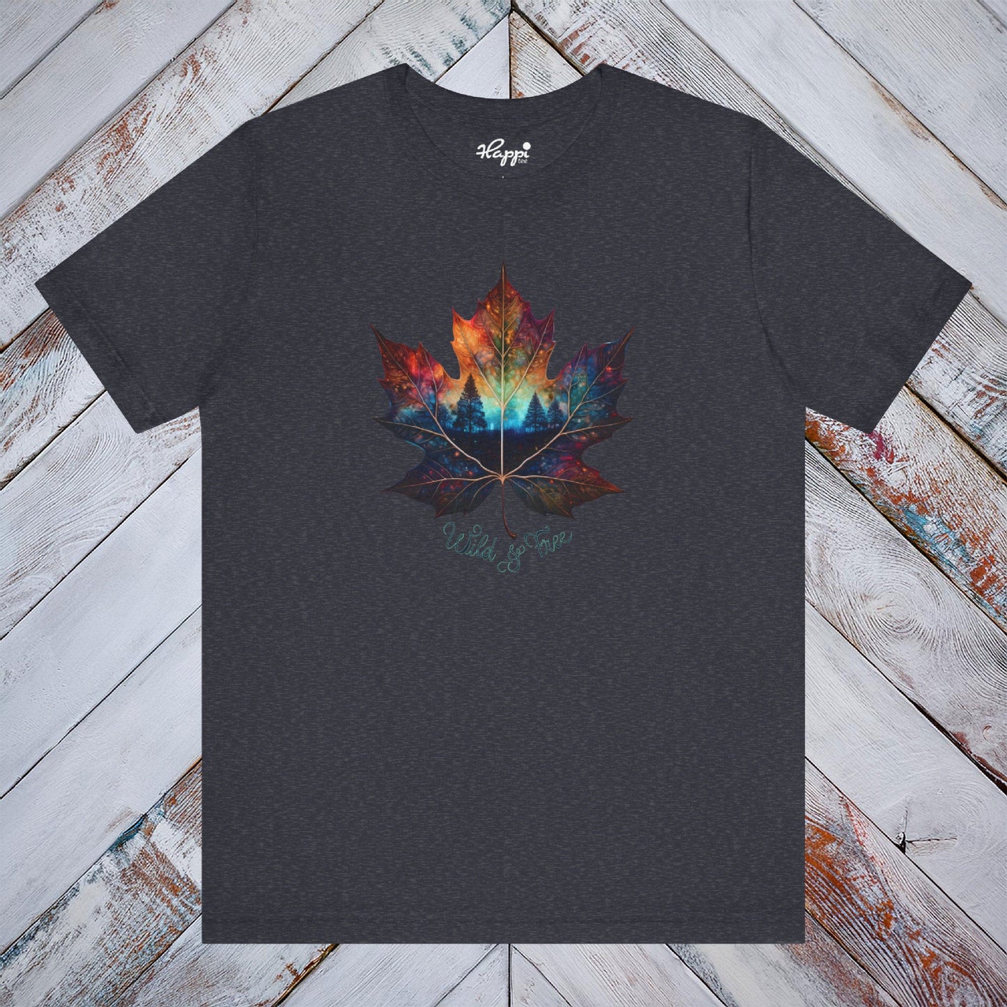 Wild and Free Maple Tee