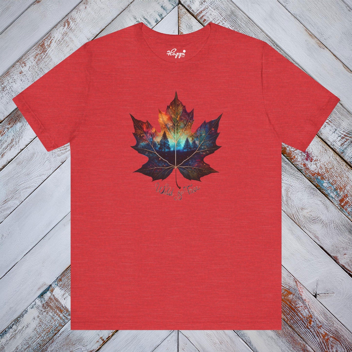 Wild and Free Maple Tee