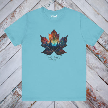 Wild and Free Maple Tee